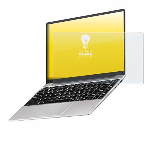 Protecteur d'écran en verre froissé 9H – Anti-Reflet pour Notodd N200 14" (14,1'' 1600 x 900 DPI) – Durable & Anti-Recou